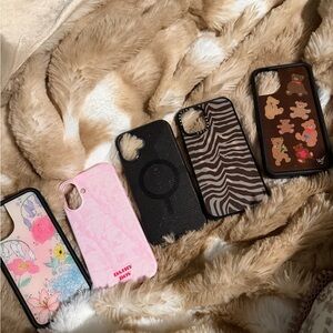 iPhone 16 plus case bundle 💕 #wildflower #dairyboy #speak #casetify
